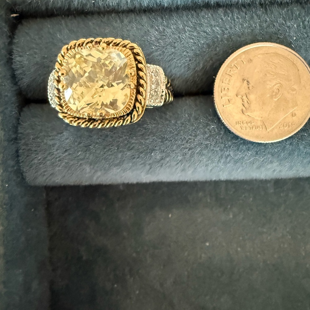 Lia Sophia Lemon Chiffon Ring - Picture 5 of 11